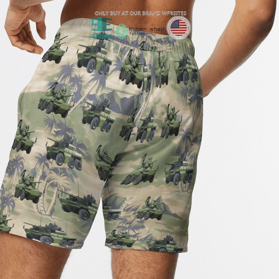 NEW EBRC Jaguar French Army green Hawaii Shirt, Shorts 12 ebrc jaguar french army green hawaiian shirt shorts 12 35630