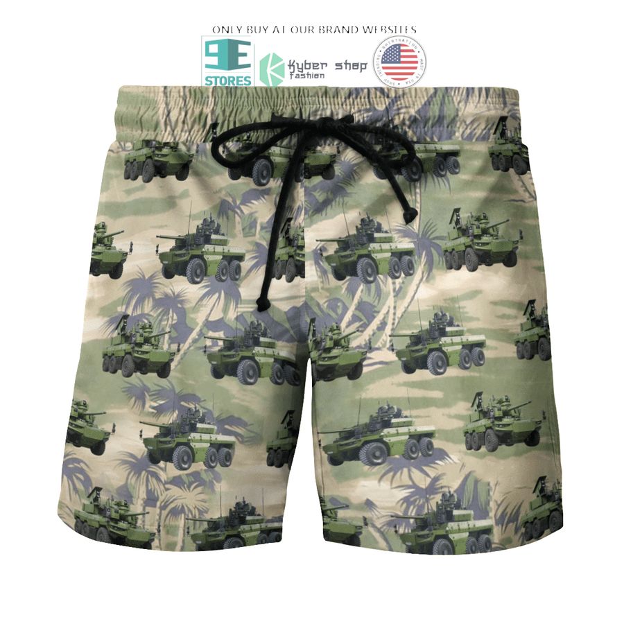NEW EBRC Jaguar French Army green Hawaii Shirt, Shorts 7 ebrc jaguar french army green hawaiian shirt shorts 7 24169