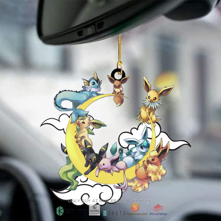 eevee evolutions car hanging ornament 2 91823
