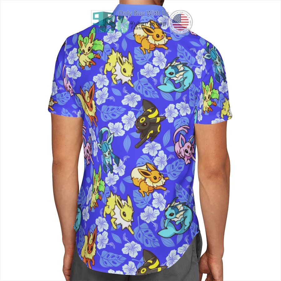 NEW Eevee Tropical Hawaii Shirt, Shorts 3 eevee tropical hawaiian shirt shorts 3 8902