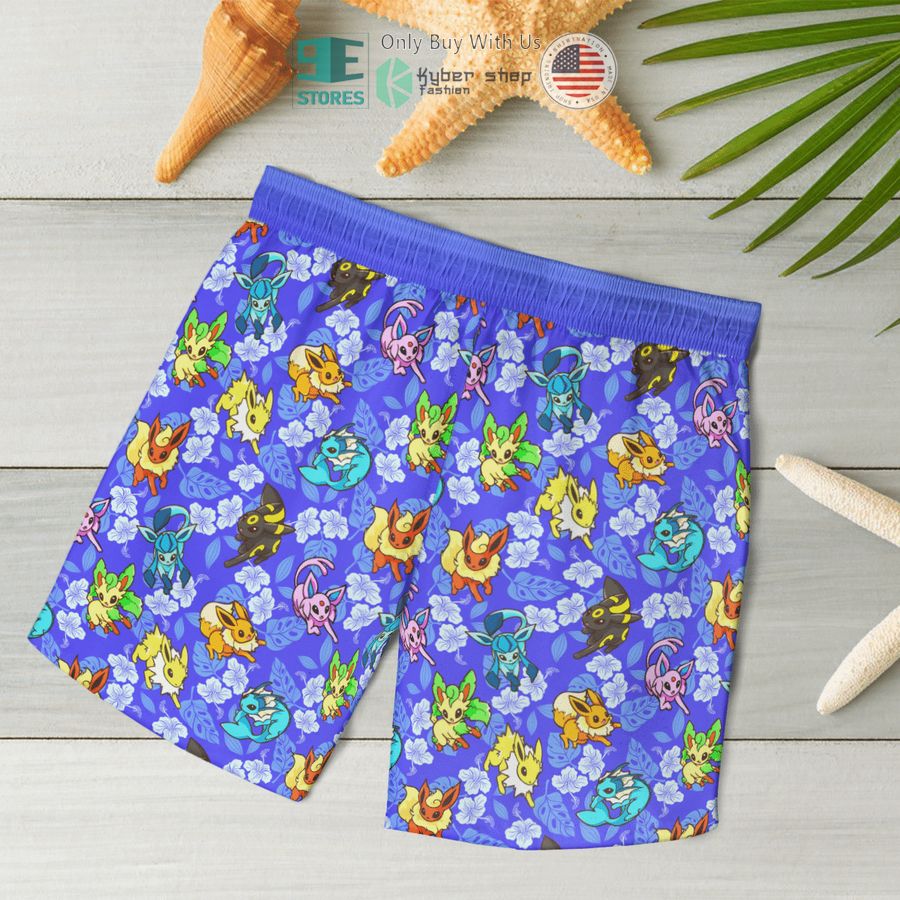 NEW Eevee Tropical Hawaii Shirt, Shorts 9 eevee tropical hawaiian shirt shorts 9 35348