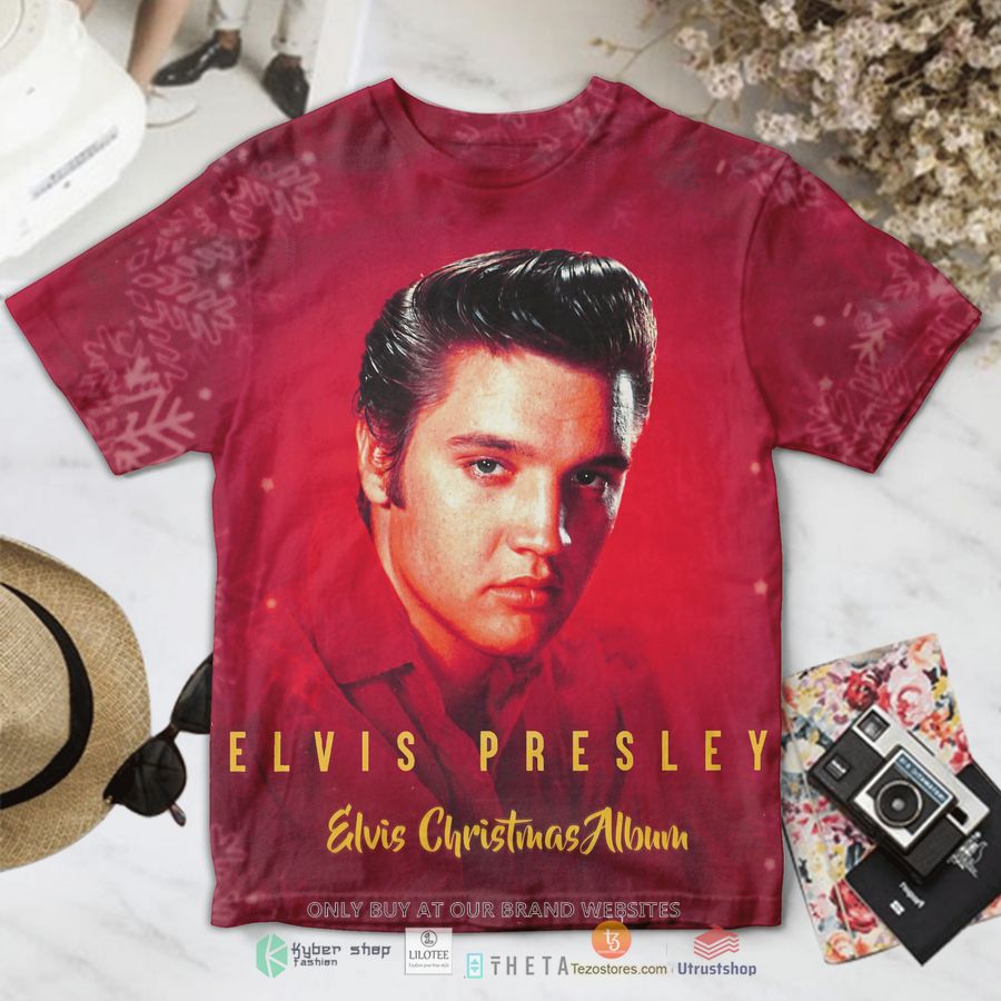 elvis presley chirstmas album 2 3d all over t shirt 1 92014