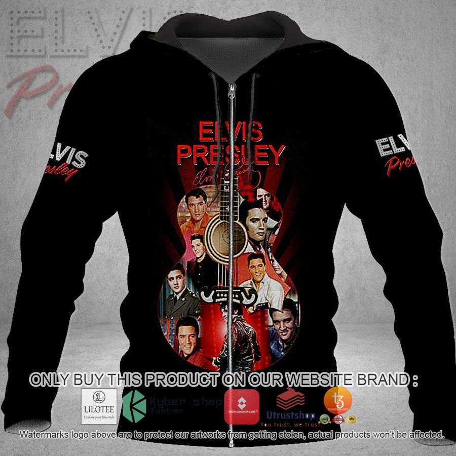 HOT Elvis Presley Guitar 3D Shirt, hoodie 3 elvis presley guitar 3d shirt hoodie 3 38362