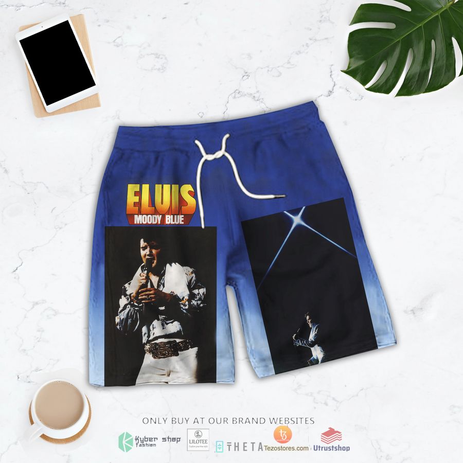 elvis presley moody blue men short 1 47869