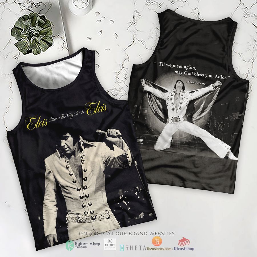 elvis presley thats the way it is tanktop 1 38008
