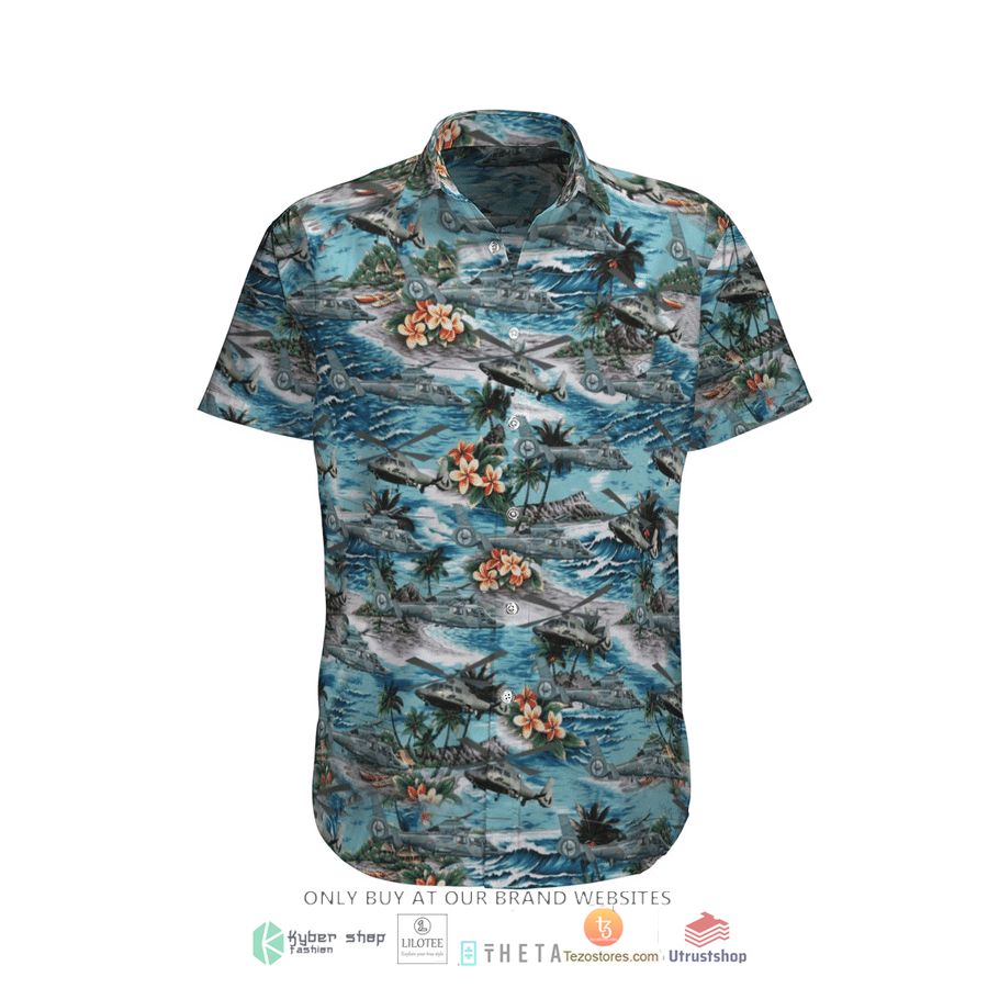 eurocopter as565 panther french navy short sleeve hawaiian shirt 2 36821