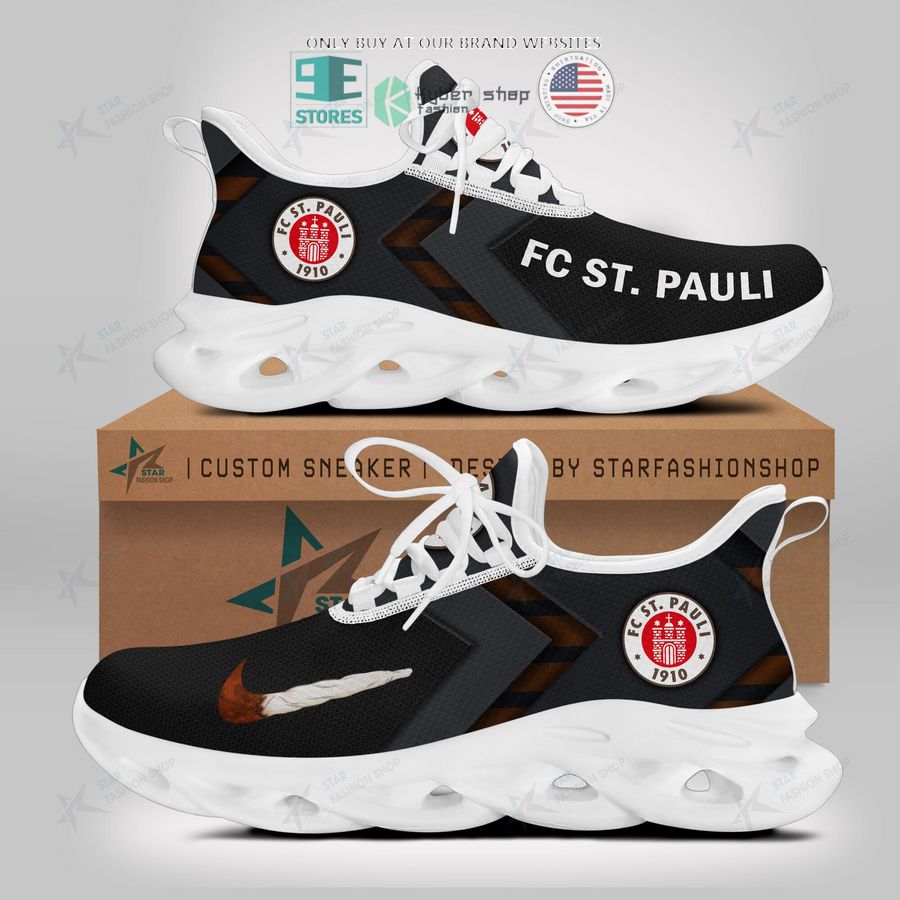NEW Nike FC St. Pauli Max Soul Snaeker 4 fc st pauli nike max soul shoes 4 33763