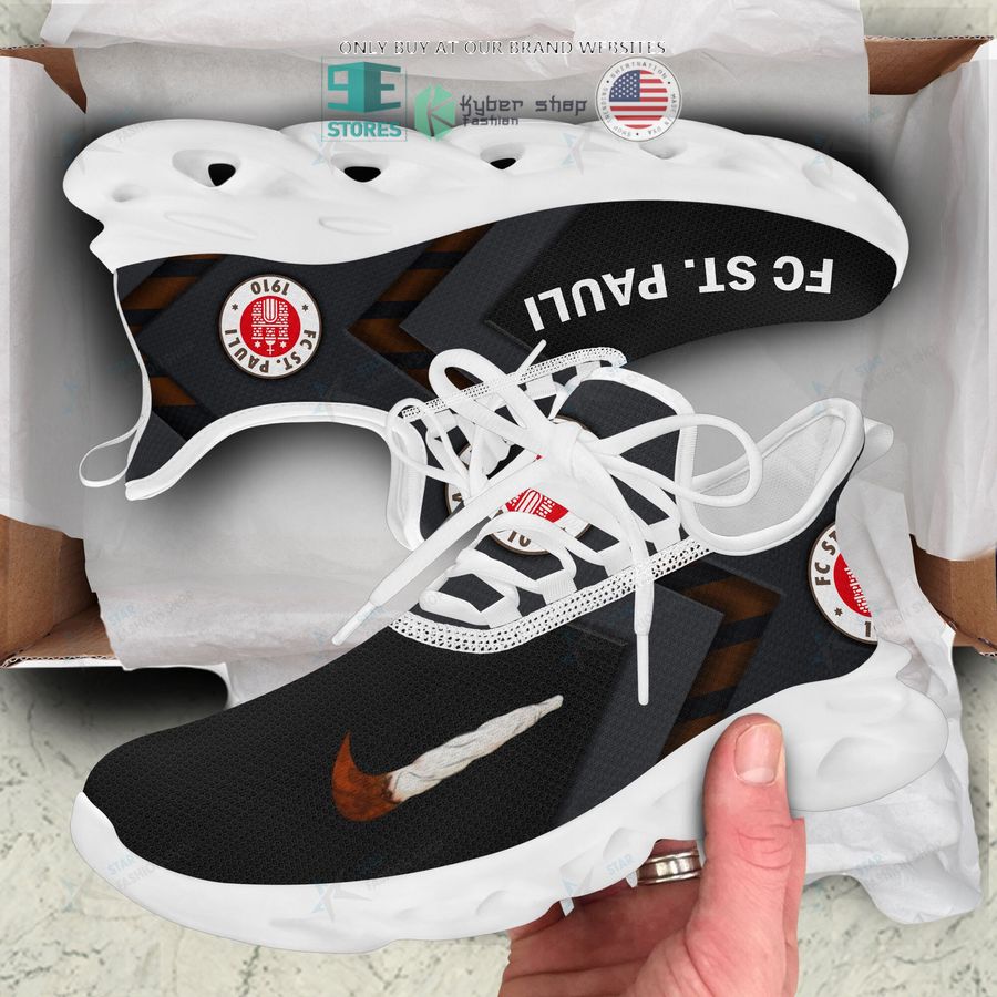 NEW Nike FC St. Pauli Max Soul Snaeker 5 fc st pauli nike max soul shoes 5 88214