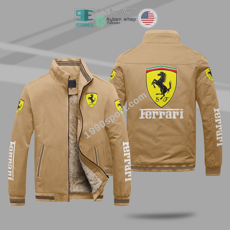 NEW Ferrari Winter Plush Mountainskin Jacket 4 ferrari mountainskin jacket 4 89712