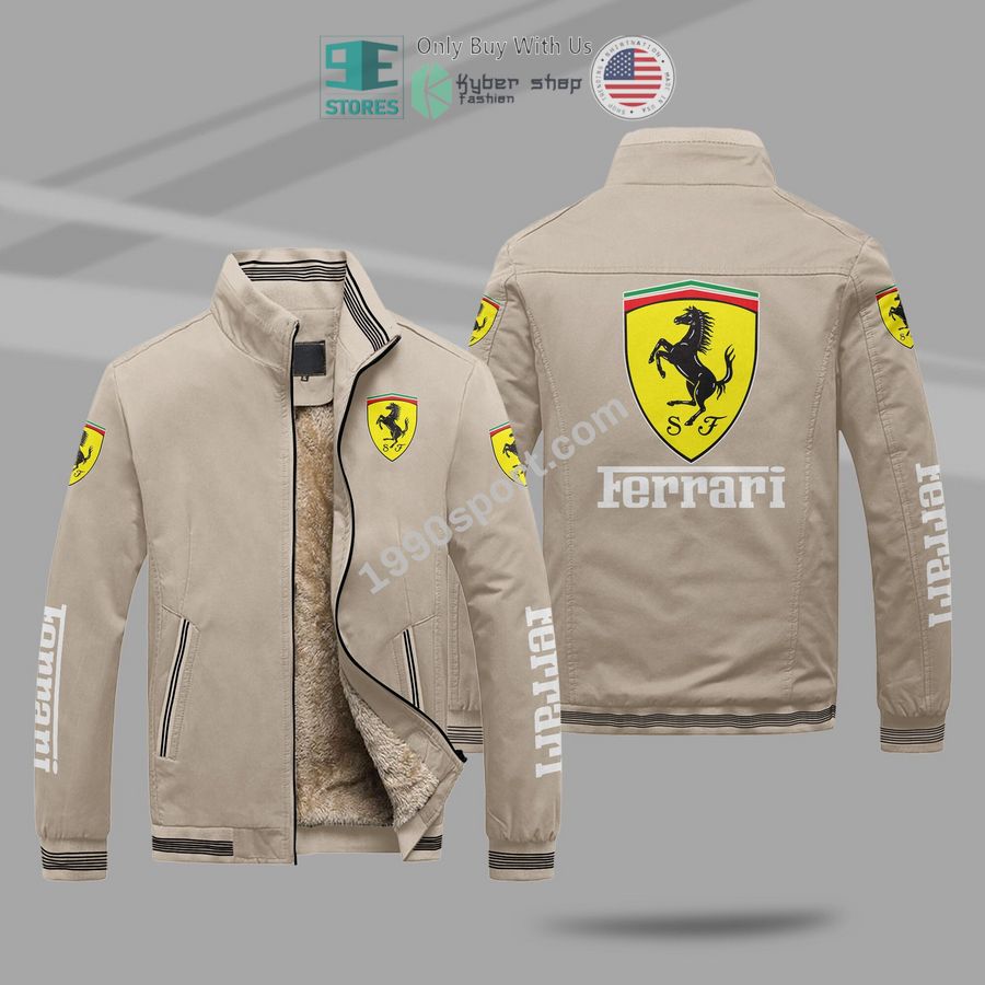 NEW Ferrari Winter Plush Mountainskin Jacket 5 ferrari mountainskin jacket 5 73058