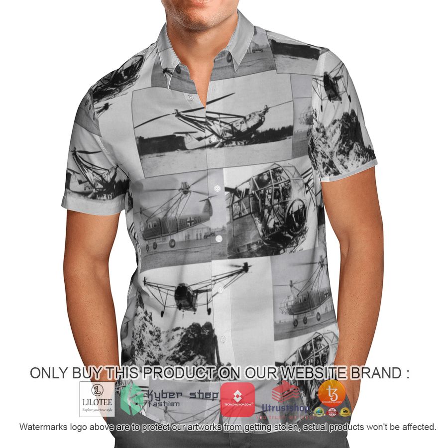 focke achgelis fa 223 german world war 2 grey hawaiian shirt 1 29408