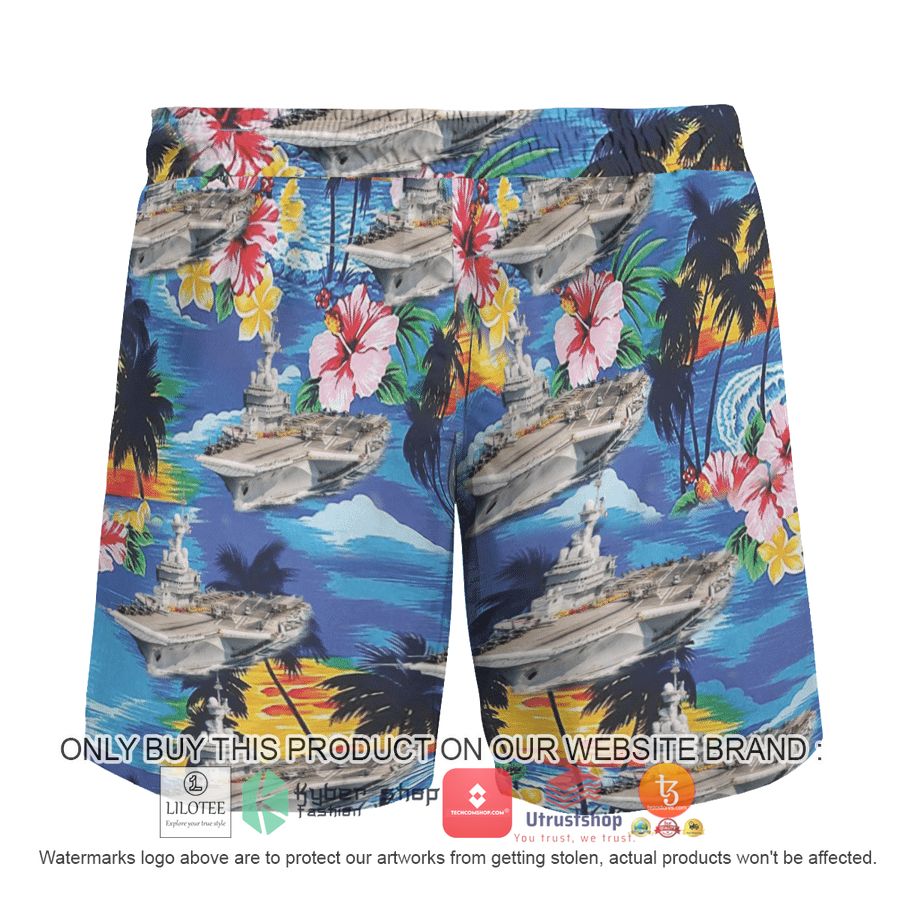 HOT French aircraft carrier Charles de Gaulle French Navy Hawaiian Shirt, Shorts 10 french aircraft carrier charles de gaulle french navy hawaiian shirt beach shorts 10 8474