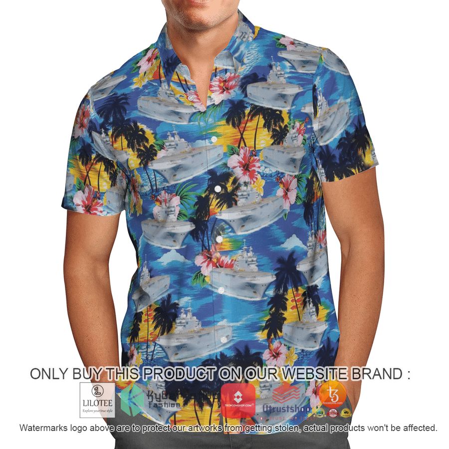 HOT French ship Mistral L9013 French Navy Hawaiian Shirt, Shorts 4 french ship mistral l9013 french navy hawaiian shirt beach shorts 4 58049