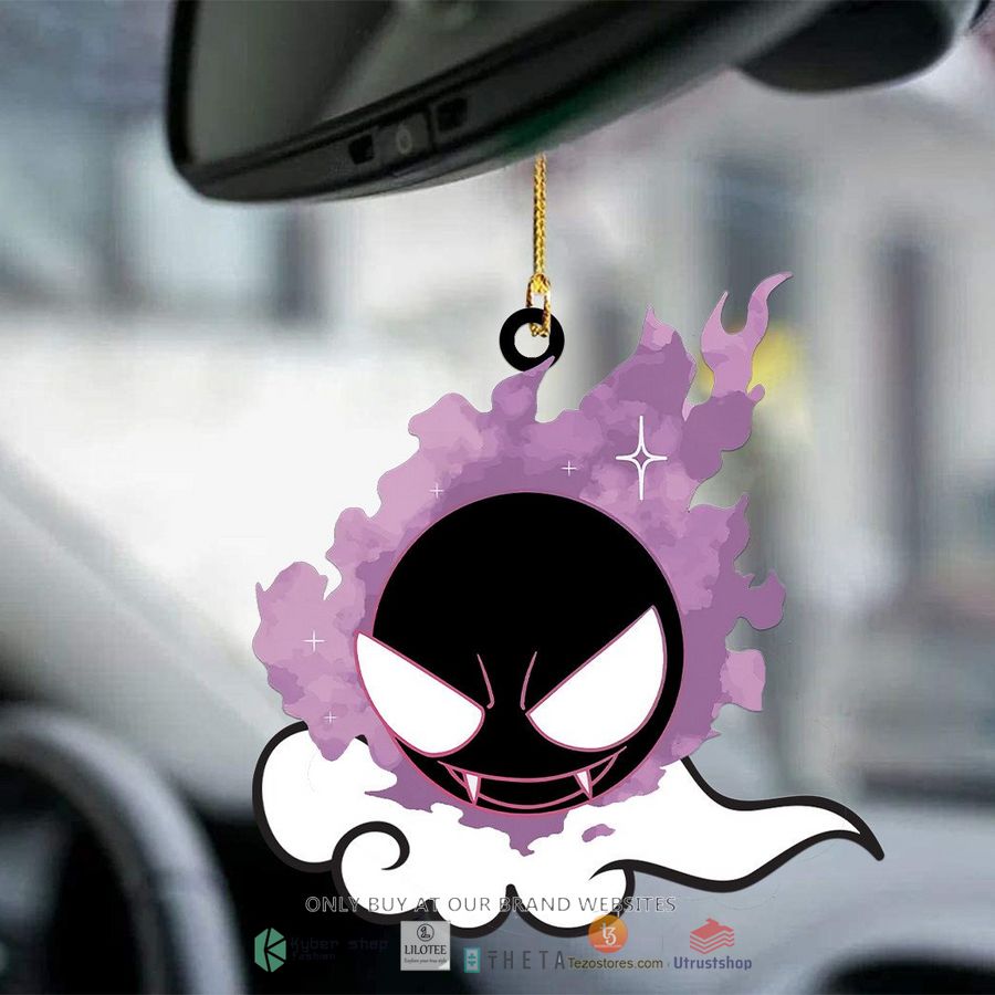 gastly car hanging ornament 2 85464