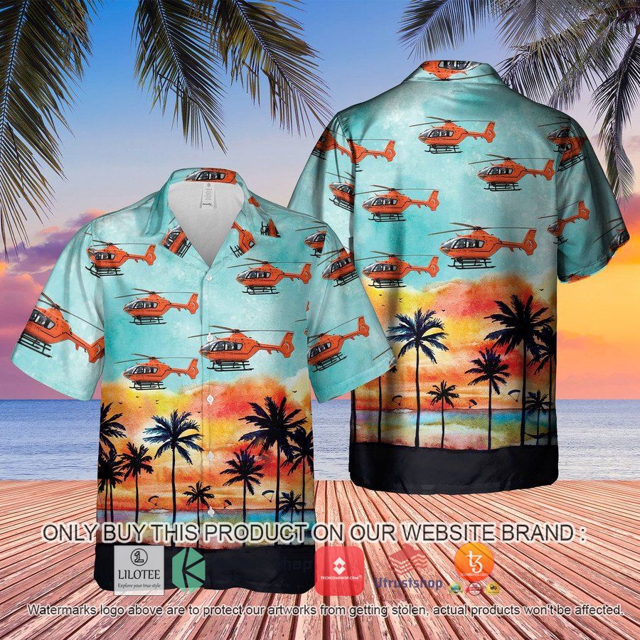 german air medical services helicopter 1 hawaiian shirt beach shorts 1 40054