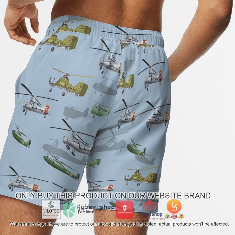 HOT German Helicopter World War 2 Hawaiian Shirt, Shorts 12 german helicopter world war 2 hawaiian shirt beach shorts 12 88576