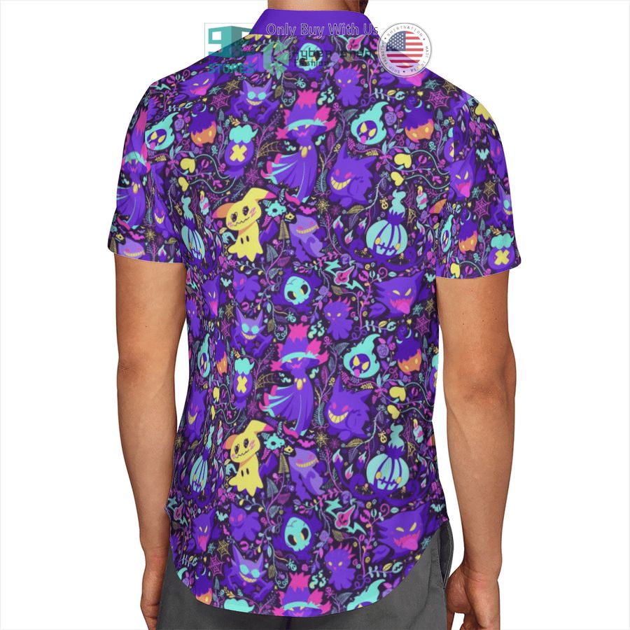 NEW Ghost Pokemon Hawaii Shirt, Shorts 3 ghost pokemon hawaiian shirt shorts 3 90813