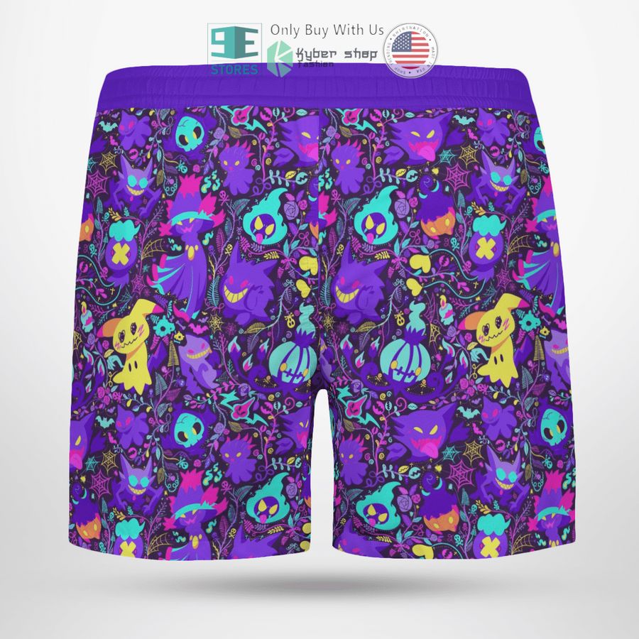 NEW Ghost Pokemon Hawaii Shirt, Shorts 4 ghost pokemon hawaiian shirt shorts 4 50583