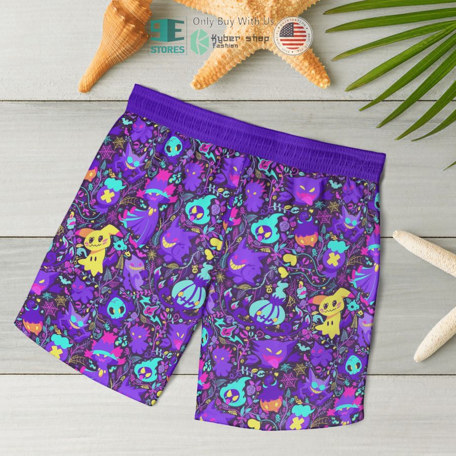 NEW Ghost Pokemon Hawaii Shirt, Shorts 8 ghost pokemon hawaiian shirt shorts 8 29162
