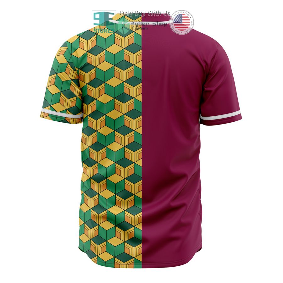 NEW Giyu Tomioka Demon Slayer Baseball Shirt 3 giyu tomioka demon slayer baseball jersey 3 9820
