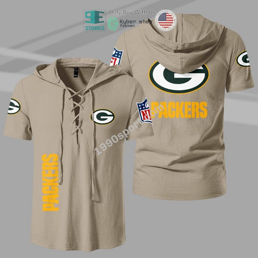 NEW Green Bay Packers NFL Men Drawstring Shirt 4 green bay packers nfl drawstring shirt 4 2481