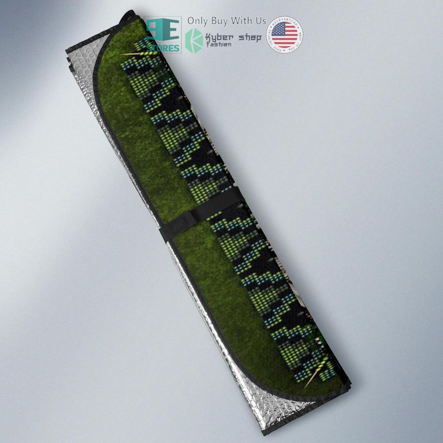 NEW Green Mandala Native American Pride Automotive Sunshades 3 green mandala native american pride car sunshades 3 8146