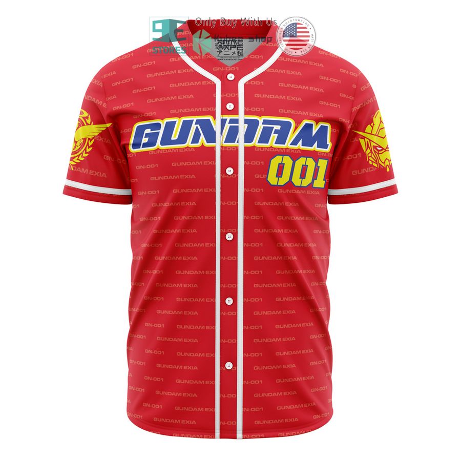 gundam exia baseball jersey 2 47184