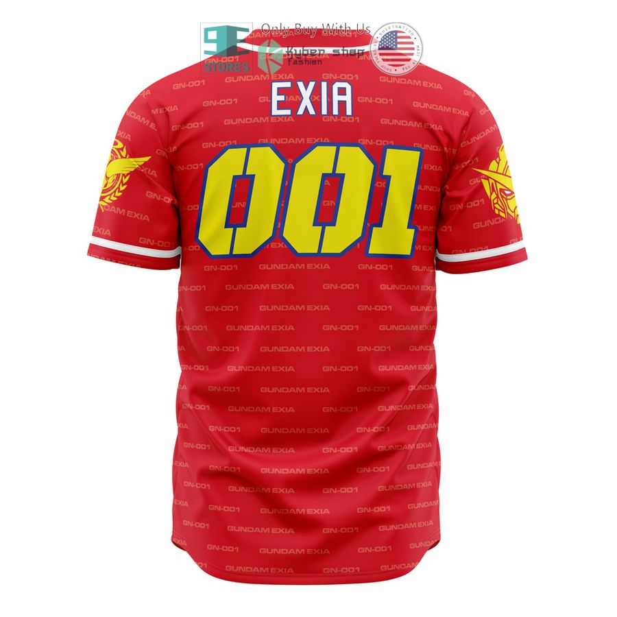 NEW Gundam Exia Baseball Shirt 3 gundam exia baseball jersey 3 76556