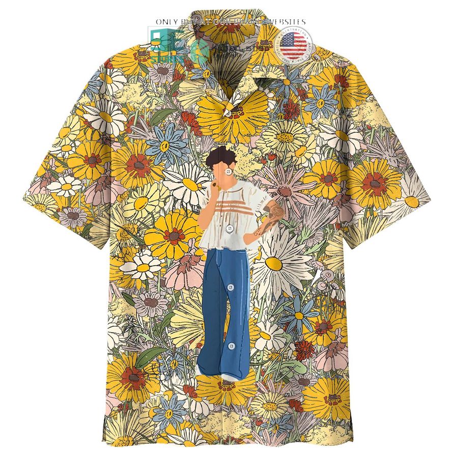NEW Harry Styles Harry House Floral Hawaii Shirt 3 harry styles harry house floral hawaiian shirt 3 70385