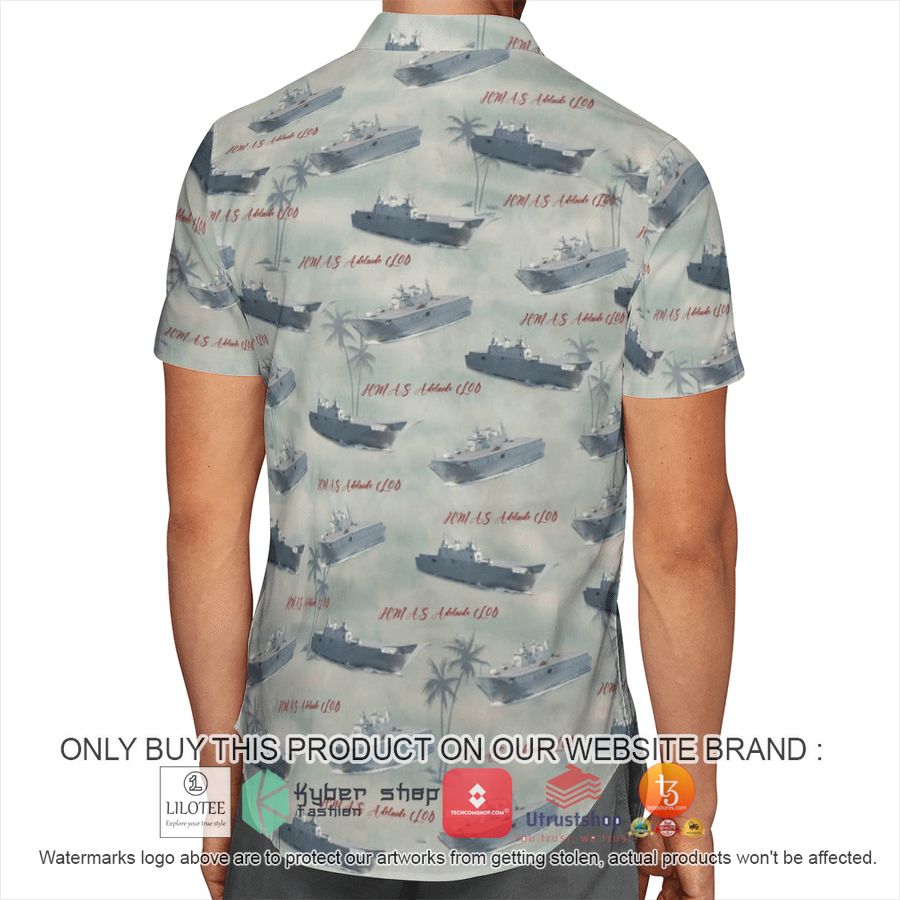 HOT HMAS Adelaide L01 Royal Australian Navy Hawaiian Shirt, Shorts 6 hmas adelaide l01 royal australian navy hawaiian shirt beach shorts 6 36832