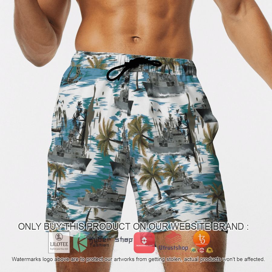 HOT HMAS Arunta FFH 151 Royal Australian Navy Hawaiian Shirt, Shorts 13 hmas arunta ffh 151 royal australian navy hawaiian shirt beach shorts 13 84799