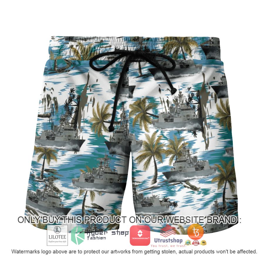 HOT HMAS Arunta FFH 151 Royal Australian Navy Hawaiian Shirt, Shorts 8 hmas arunta ffh 151 royal australian navy hawaiian shirt beach shorts 8 51872