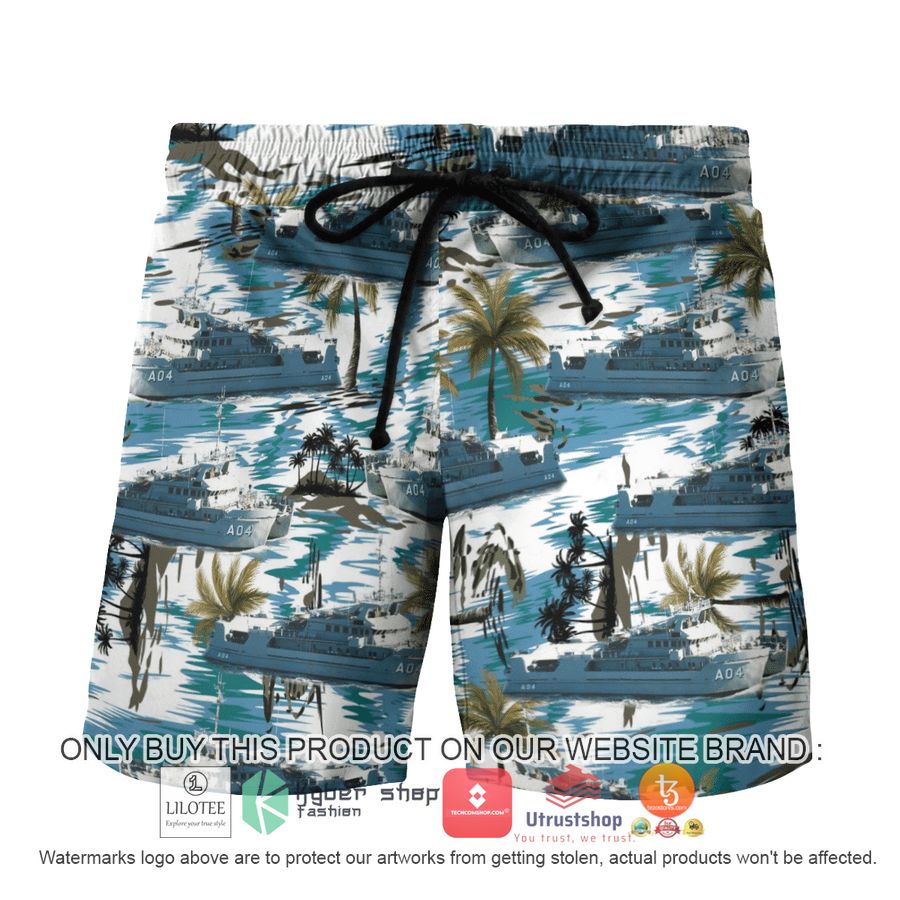 HOT HMAS Benalla A 04 Royal Australian Navy Hawaiian Shirt, Shorts 8 hmas benalla a 04 royal australian navy hawaiian shirt beach shorts 8 10100