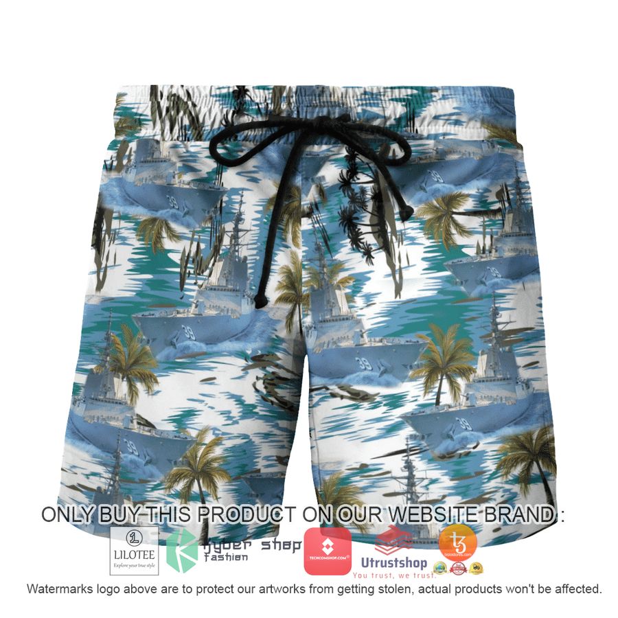 HOT HMAS Hobart DDG 39 Royal Australian Navy Coconut Hawaiian Shirt, Shorts 8 hmas hobart ddg 39 royal australian navy coconut hawaiian shirt beach shorts 8 85279