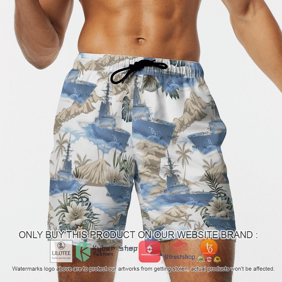 HOT HMAS Hobart DDG 39 Royal Australian Navy Ship Hawaiian Shirt, Shorts 14 hmas hobart ddg 39 royal australian navy ship hawaiian shirt beach shorts 14 63911