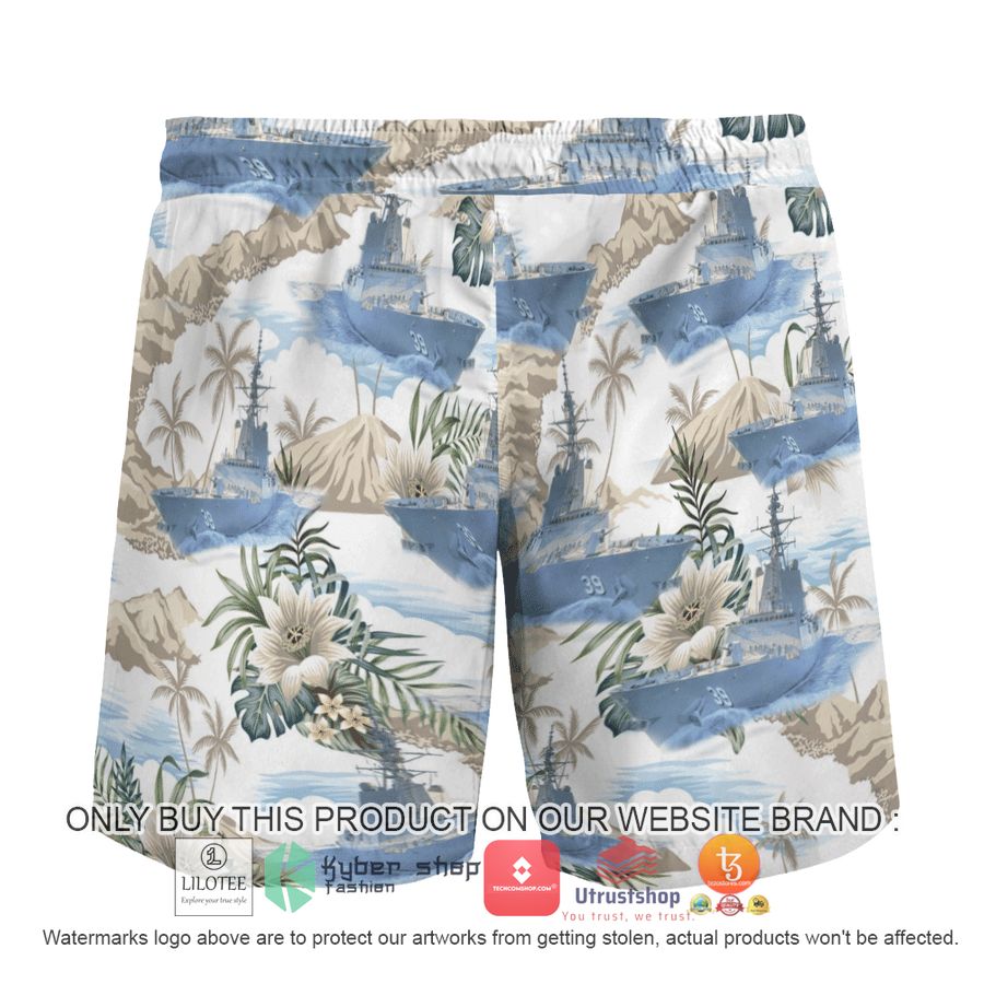 HOT HMAS Hobart DDG 39 Royal Australian Navy Ship Hawaiian Shirt, Shorts 9 hmas hobart ddg 39 royal australian navy ship hawaiian shirt beach shorts 9 38340