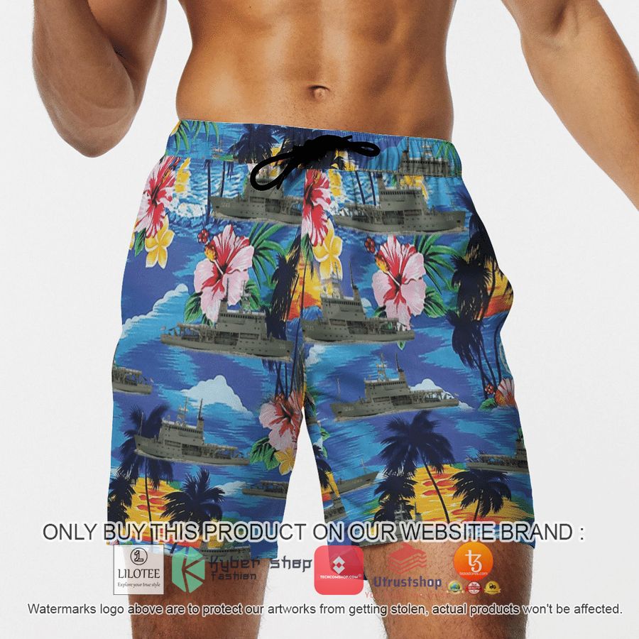 HOT HMAS Leeuwin A 245 Royal Australian Navy Hawaiian Shirt, Shorts 14 hmas leeuwin a 245 royal australian navy hawaiian shirt beach shorts 14 64137