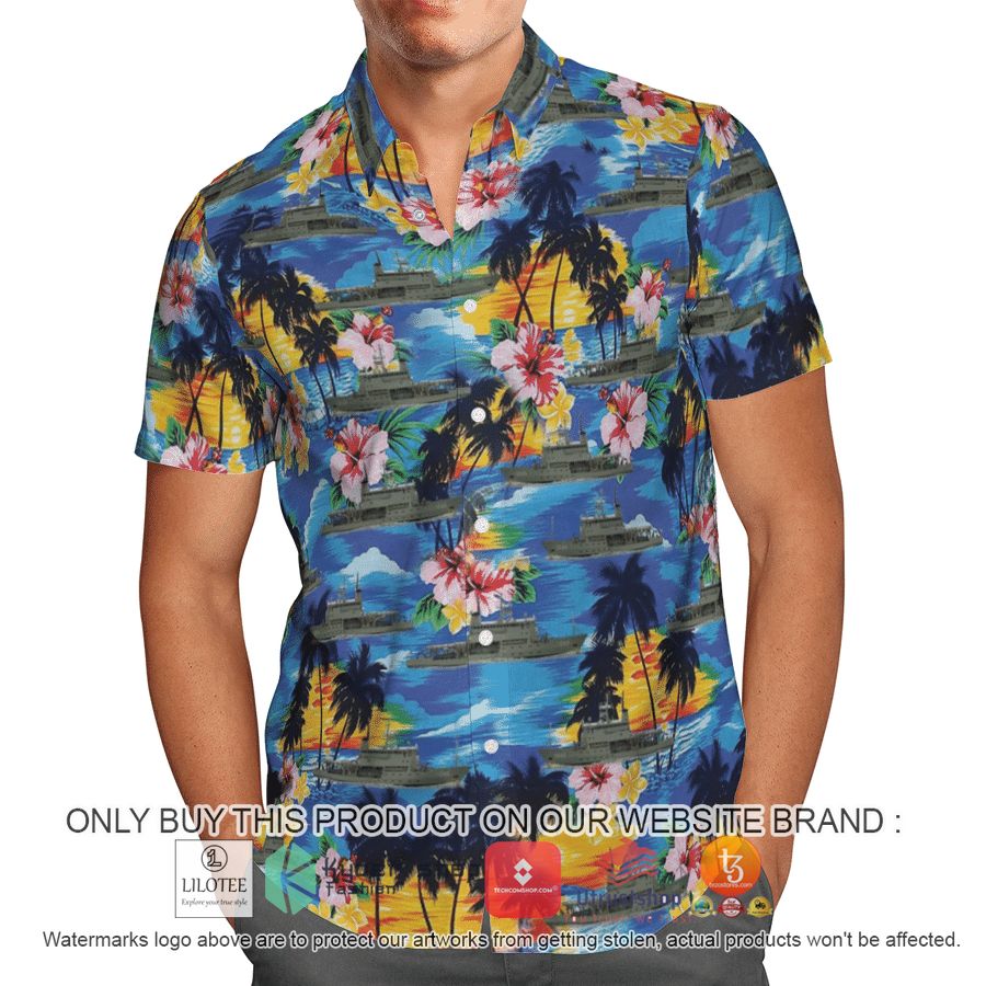 HOT HMAS Leeuwin A 245 Royal Australian Navy Hawaiian Shirt, Shorts 4 hmas leeuwin a 245 royal australian navy hawaiian shirt beach shorts 4 63093