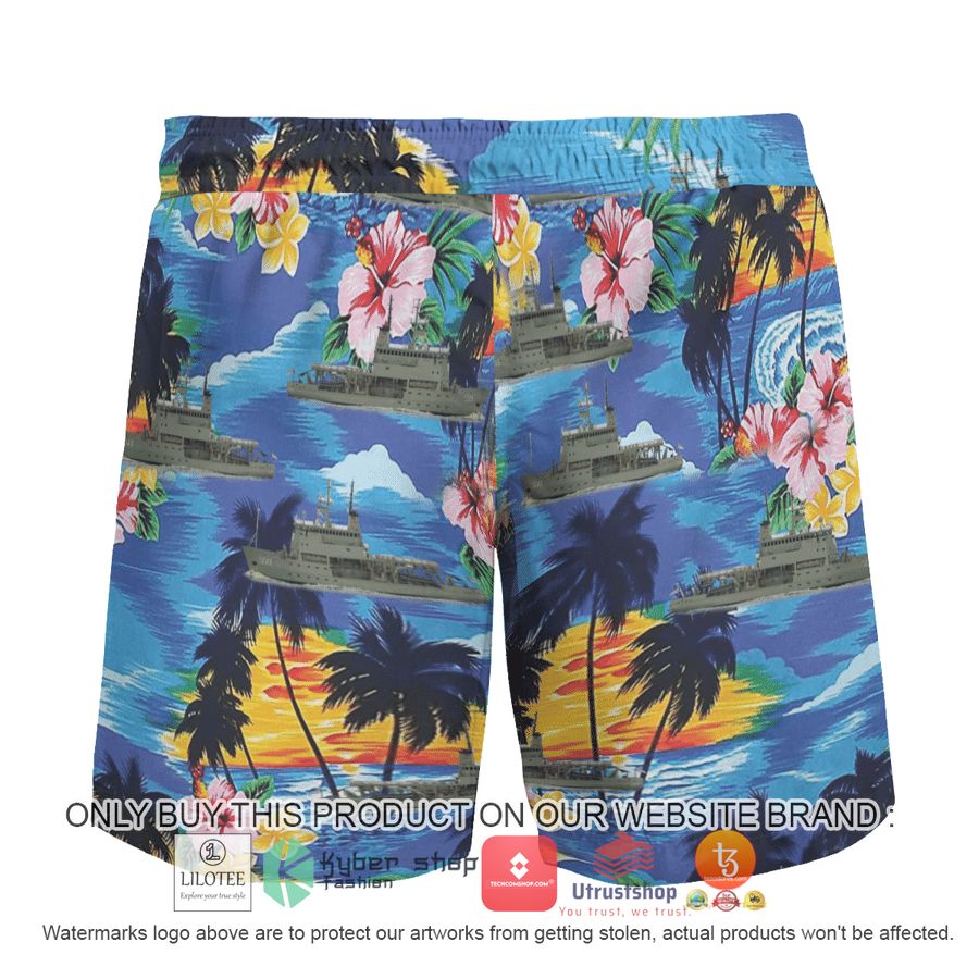 HOT HMAS Leeuwin A 245 Royal Australian Navy Hawaiian Shirt, Shorts 9 hmas leeuwin a 245 royal australian navy hawaiian shirt beach shorts 9 11650