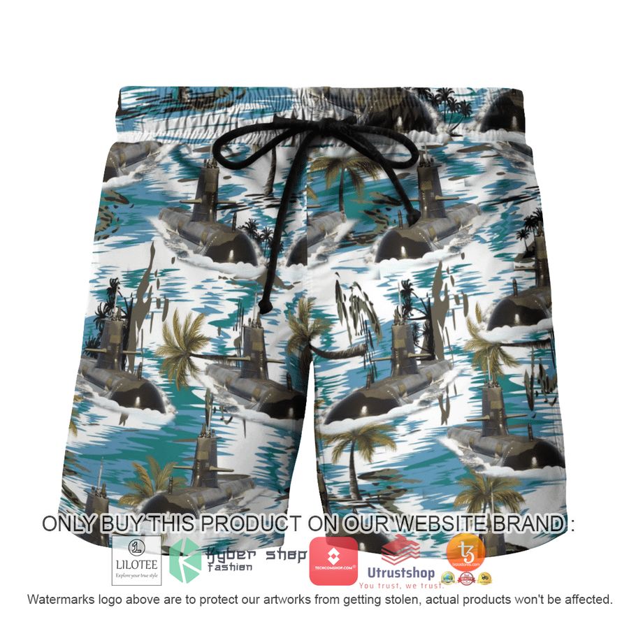 HOT HMAS Rankin SSG 78 Royal Australian Navy Hawaiian Shirt, Shorts 7 hmas rankin ssg 78 royal australian navy hawaiian shirt beach shorts 7 49044