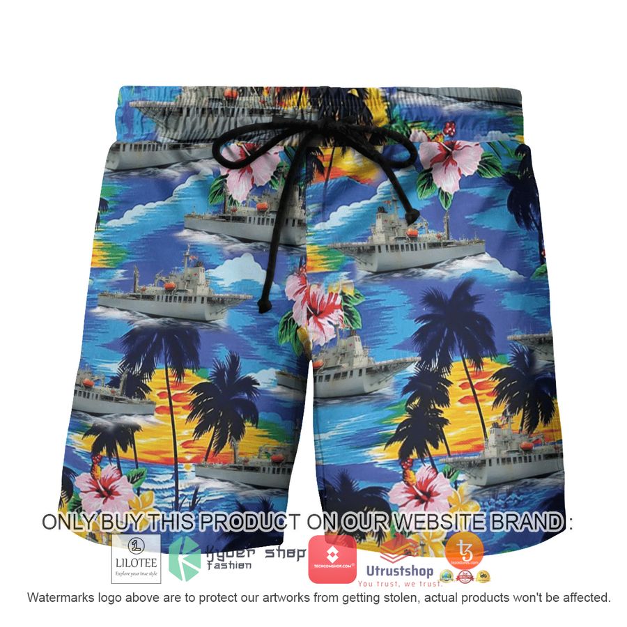 HOT HMAS Sirius O 266 Royal Australian Navy Hawaiian Shirt, Shorts 8 hmas sirius o 266 royal australian navy hawaiian shirt beach shorts 8 25106