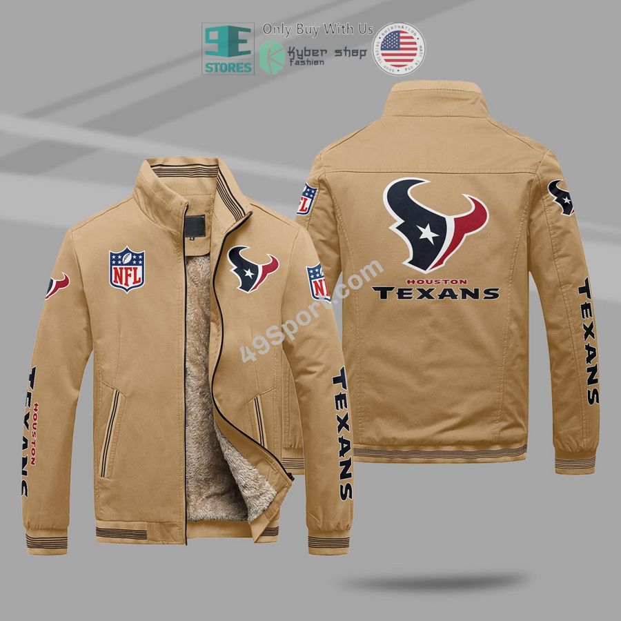 NEW Houston Texans Winter Plush Mountainskin Jacket 4 houston texans mountainskin jacket 4 43843