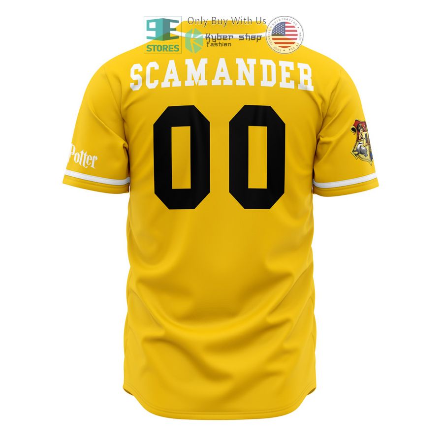 NEW Hufflepuff Badgers House Harry Potter Baseball Shirt 3 hufflepuff badgers house harry potter baseball jersey 3 38024