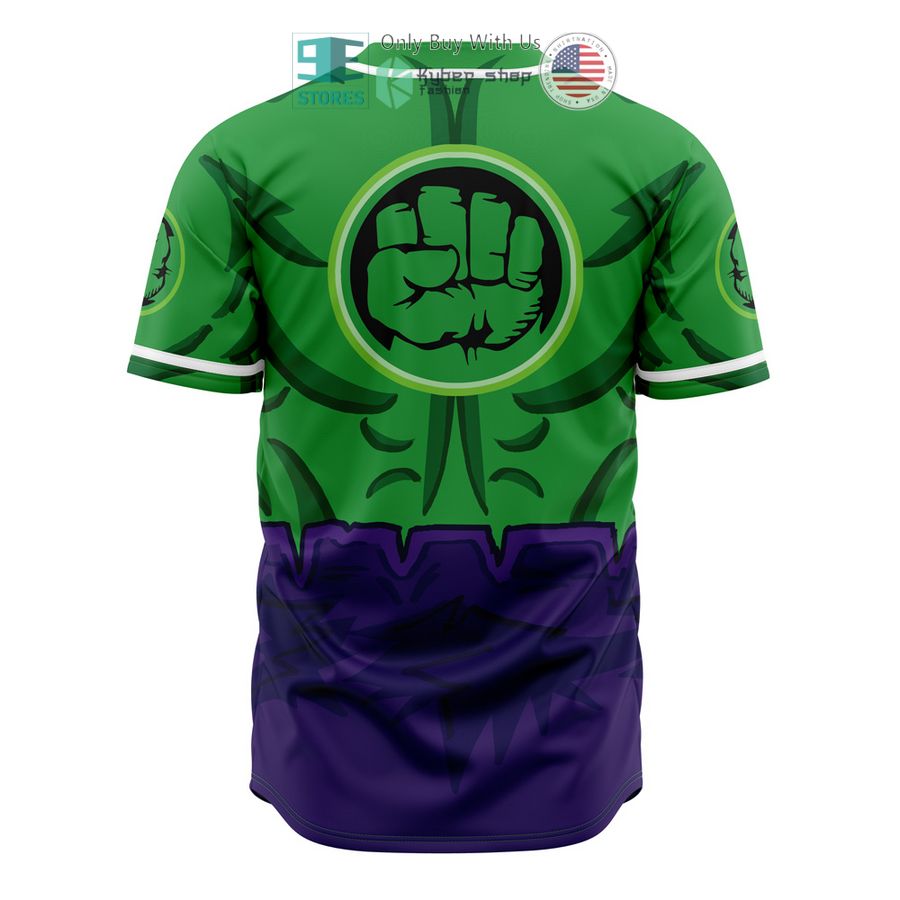 NEW Hulk Marvel Baseball Shirt 3 hulk marvel baseball jersey 3 65488