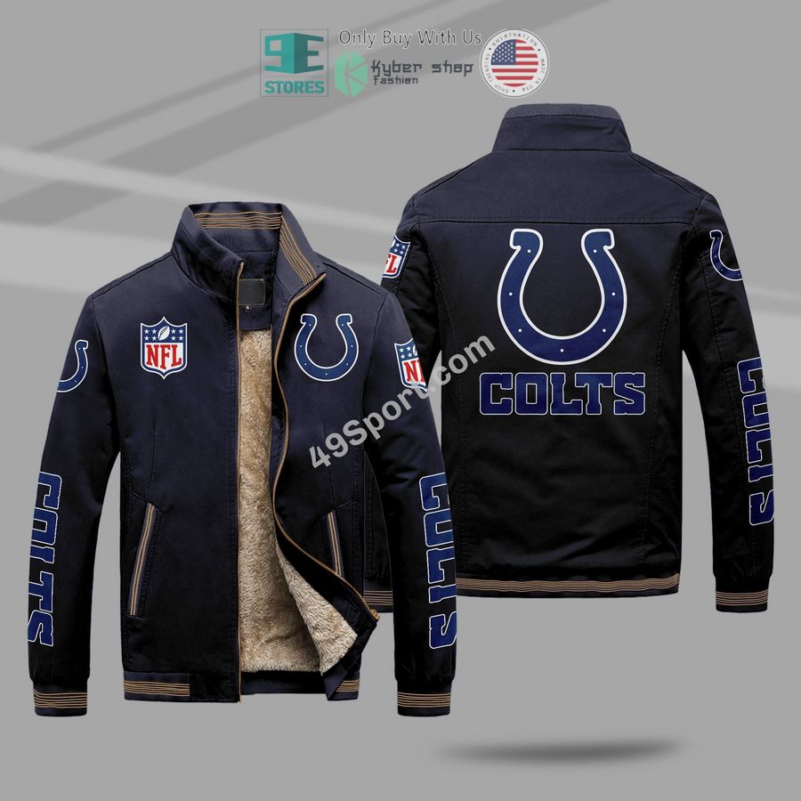 NEW Indianapolis Colts Winter Plush Mountainskin Jacket 3 indianapolis colts mountainskin jacket 3 90446