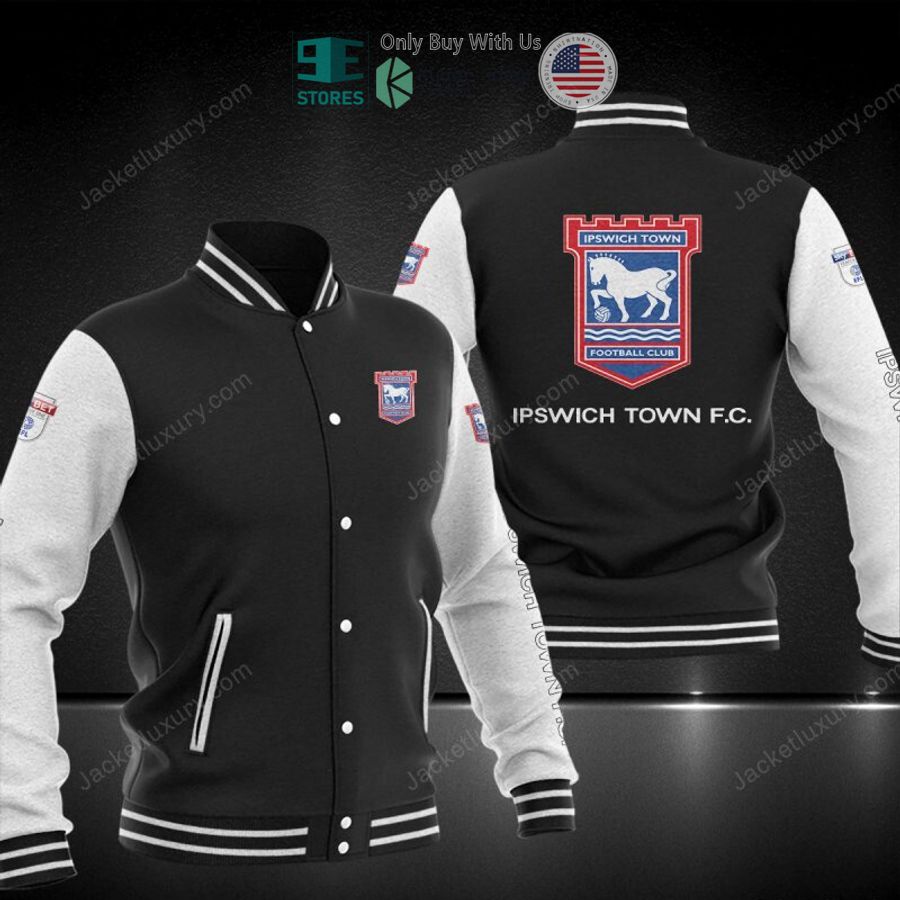 NEW Ipswich Town F.C Baseball Jacket 1 ipswich town f c baseball jacket 1 91751