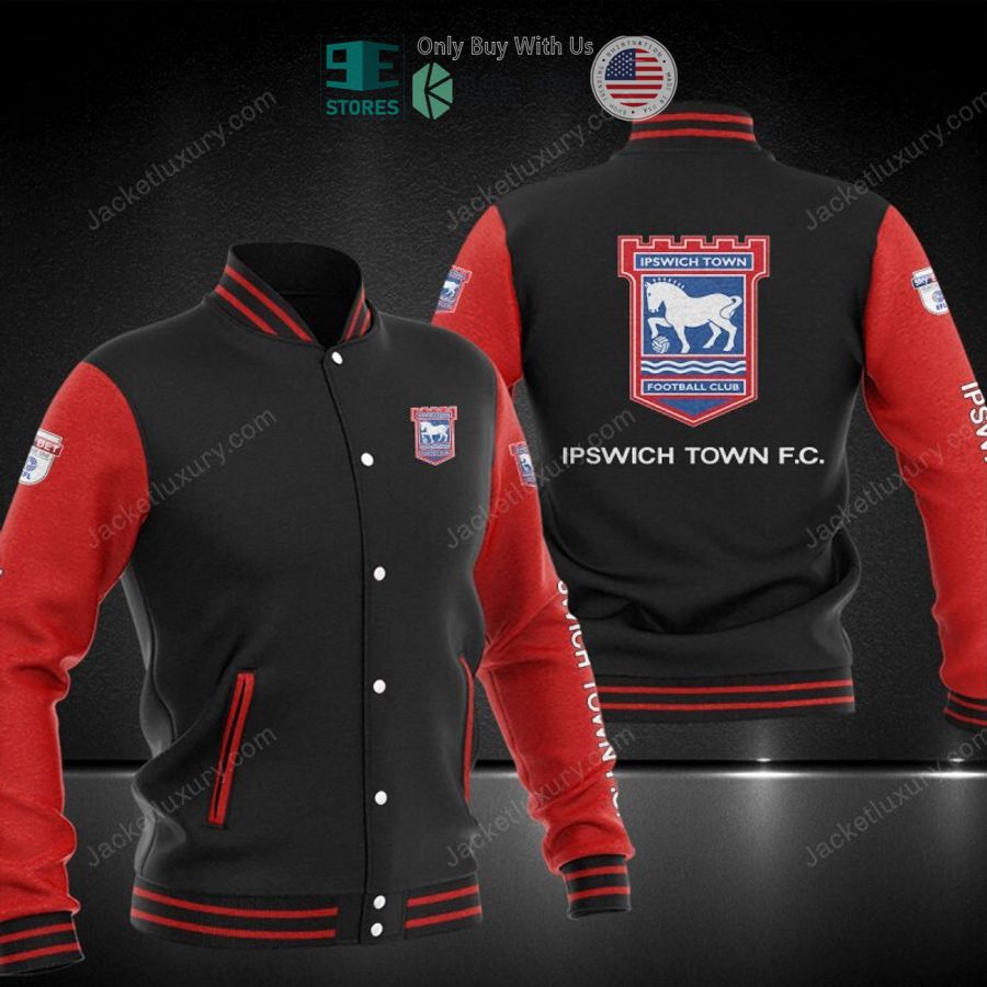 NEW Ipswich Town F.C Baseball Jacket 3 ipswich town f c baseball jacket 3 6048