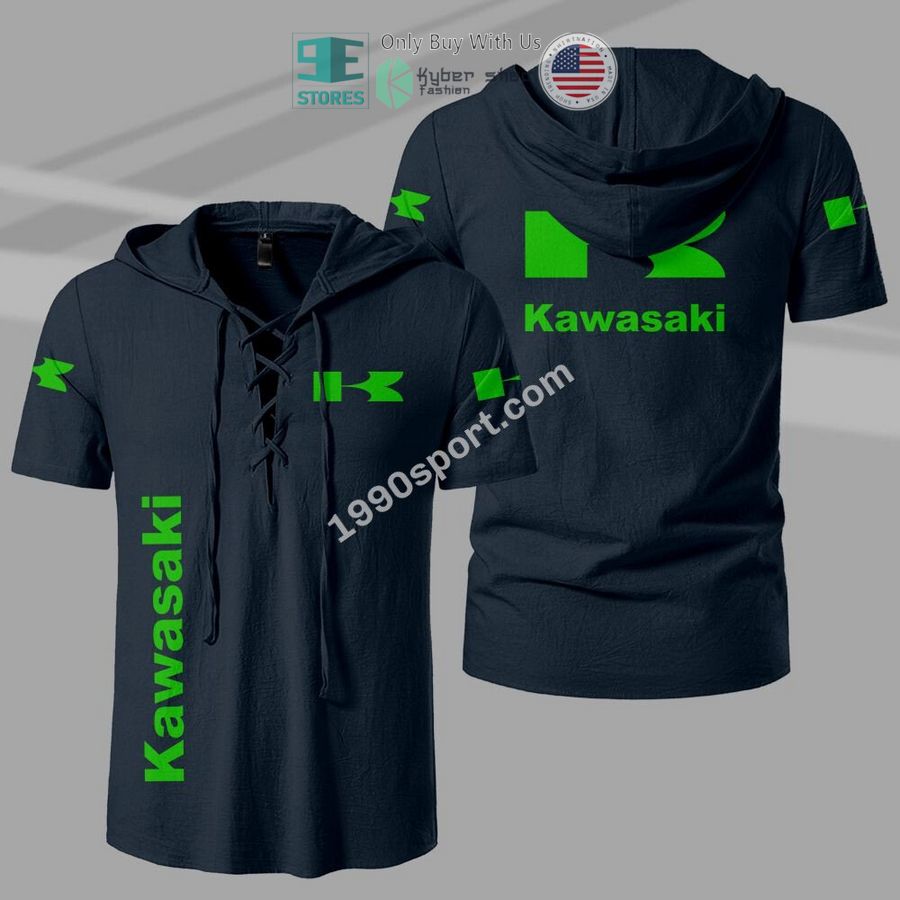 NEW Kawasaki Car Men Drawstring Shirt 3 kawasaki brand drawstring shirt 3 6715
