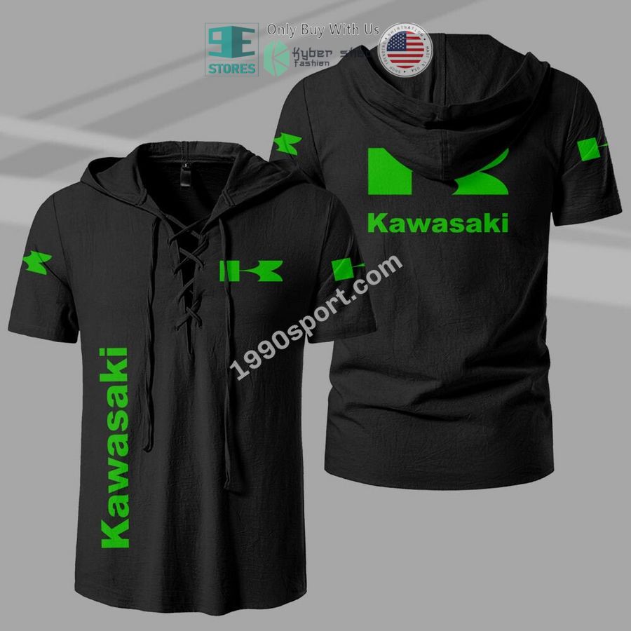 NEW Kawasaki Car Men Drawstring Shirt 5 kawasaki brand drawstring shirt 5 74437