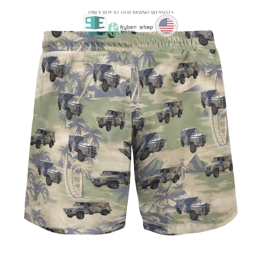 NEW Land Rover Perentie Australian Army Hawaii Shirt, Shorts 10 land rover perentie australian army hawaiian shirt shorts 10 38224
